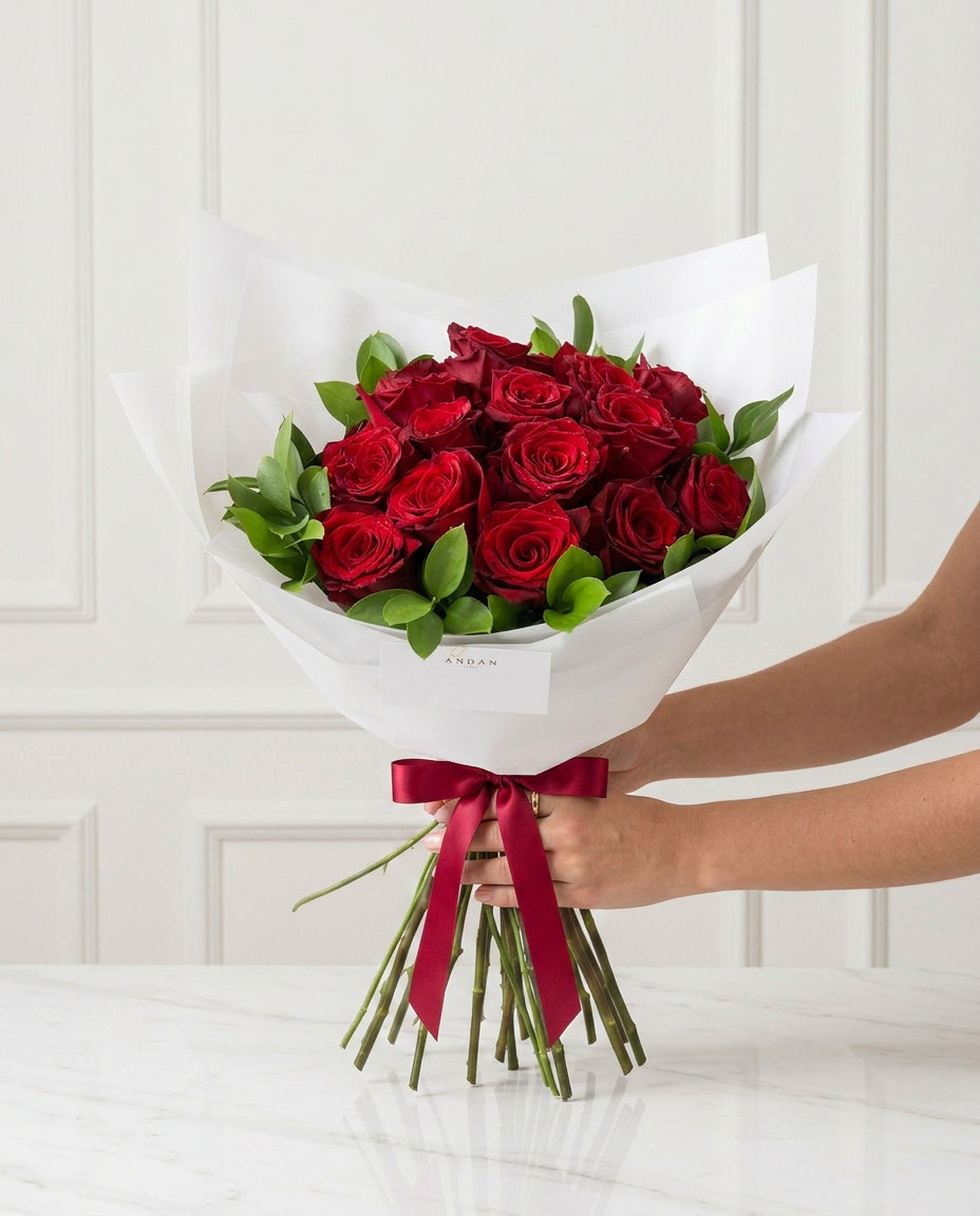 Buquê 20 Rosas Colombianas
