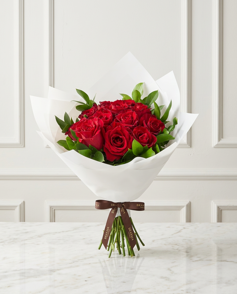Buquê 12 Rosas Nacionais